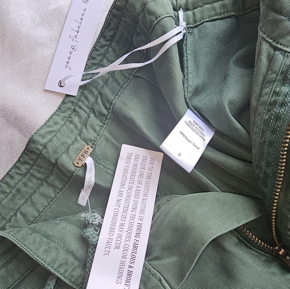 YFB Young Fabulous Broke womens Klem Cargo Pants Sz S - Picture 7 of 10